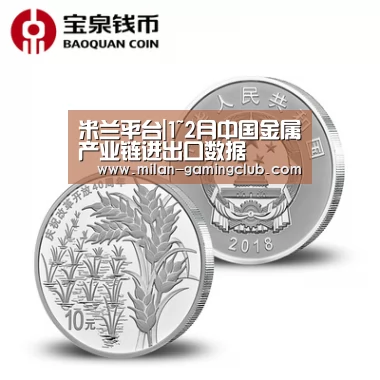 米兰平台|1~2月中国金属产业链进出口数据(图2) 米兰平台